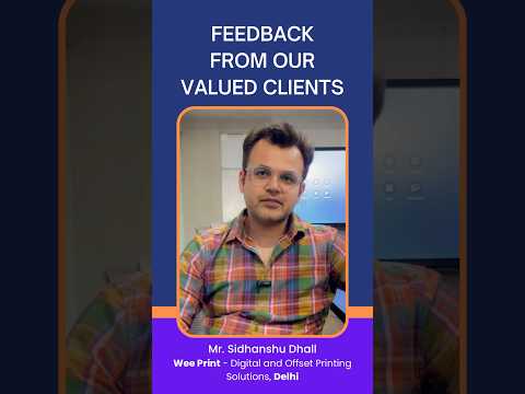 Sidhanshu Dhall testimonial